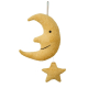 Efie, Spieluhr, Mond mit Sternchen, ca. 34 cm