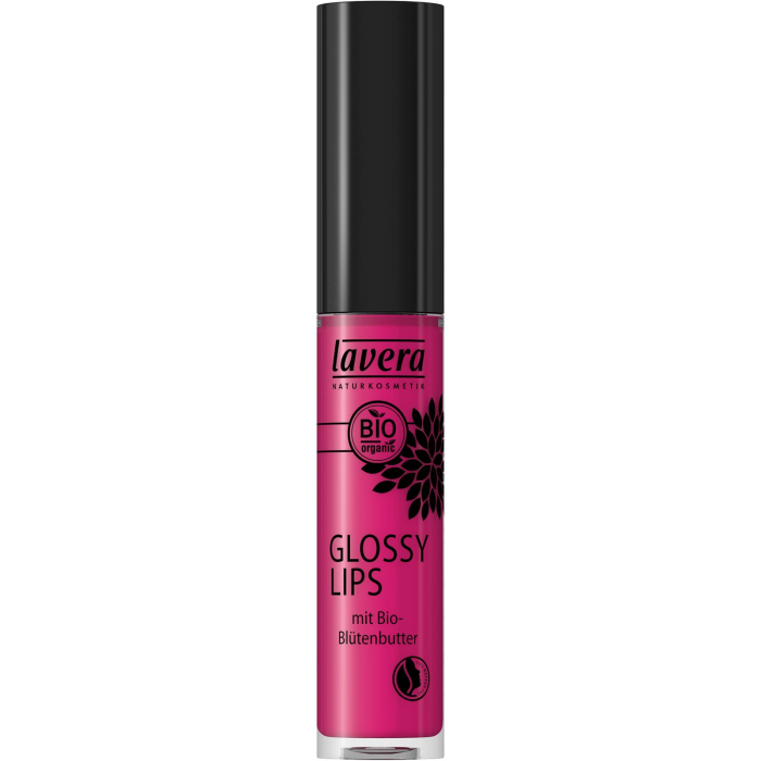 Lavera, Glossy Lips, Powerful Pink, 6,5ml