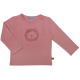 Enfant Terrible,Baby T-Shirt, Löwenstickerei, rosé