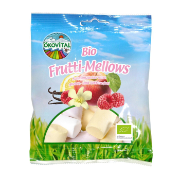 Ökovital, Bio Frutti-Mellows, Fruchtgummi, 100g