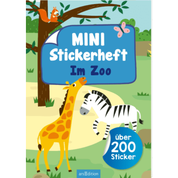 ars, Mini Stickerheft, Im Zoo
